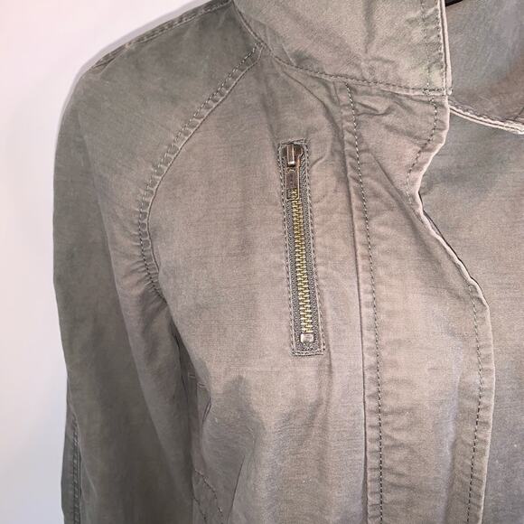Caslon Green Utility Military Jacket Size SMALL - Picture 4 of 8